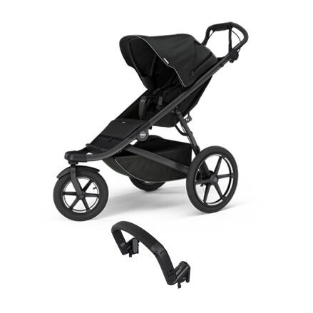 Športový kočík Thule Urban Glide 3 Black + madlo