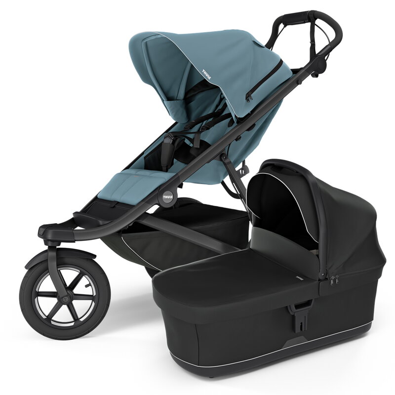 Set Thule Urban Glide 3 Mid-blue + čierna korbička